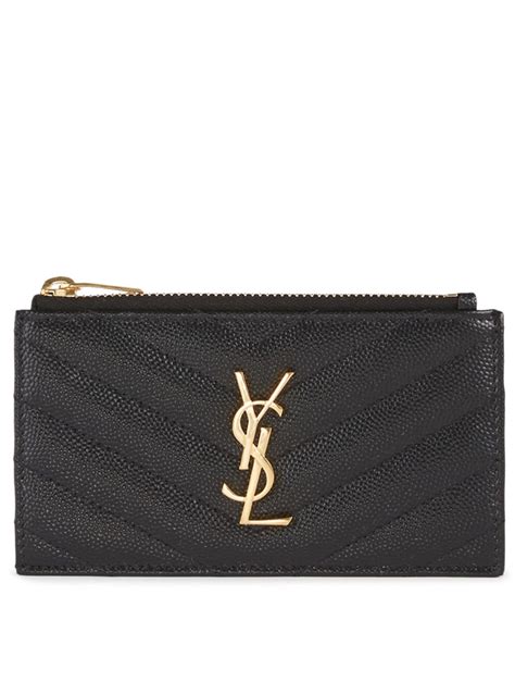 ysl credit card|YSL zipped card holder.